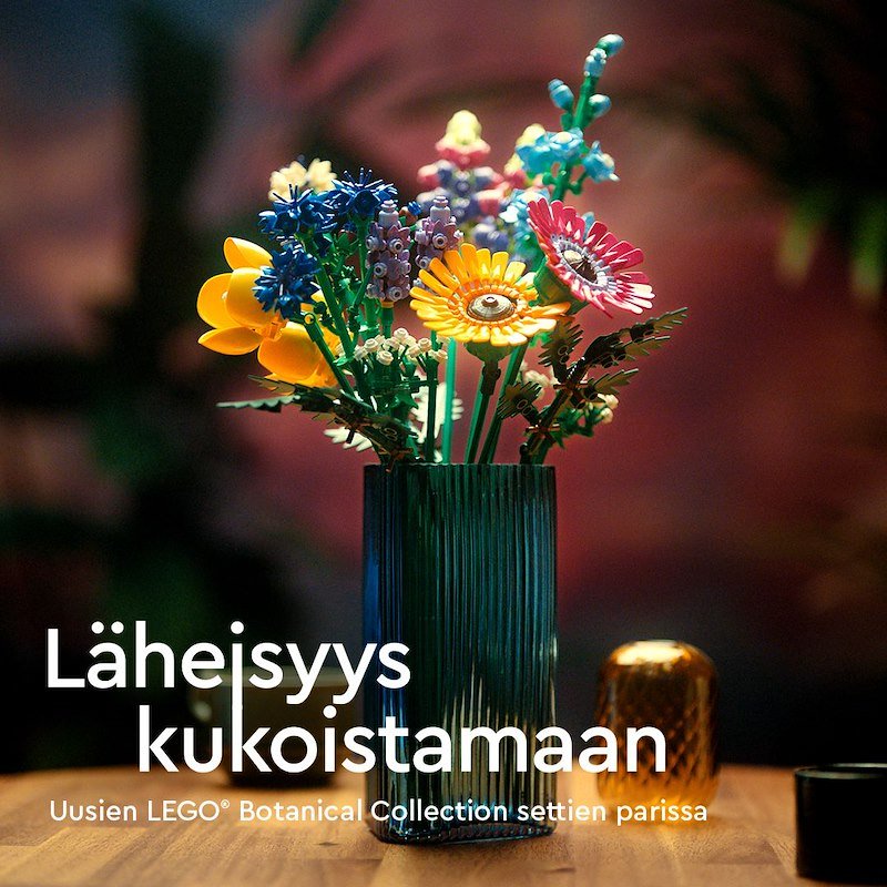 Lego Bouquet fiori selvatici 10313