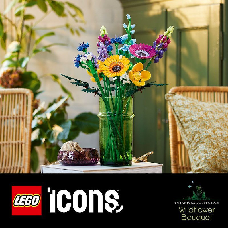 Lego Bouquet fiori selvatici 10313
