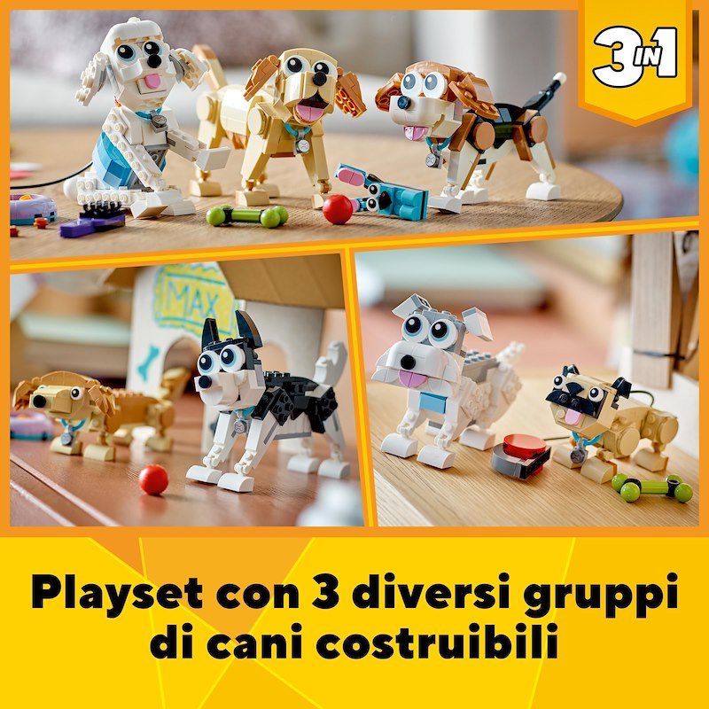 Lego® Creator 3in1 Adorabili cagnolini 31137