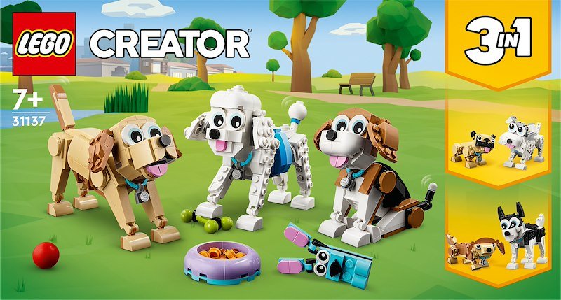 Lego® Creator 3in1 Adorabili cagnolini 31137
