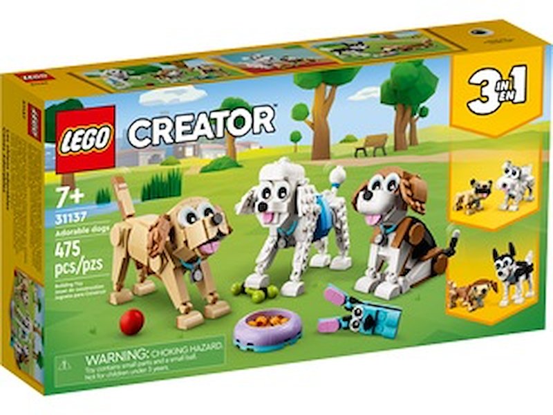 Lego® Creator 3in1 Adorabili cagnolini 31137