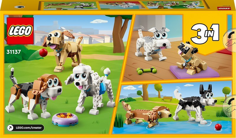 Lego® Creator 3in1 Adorabili cagnolini 31137