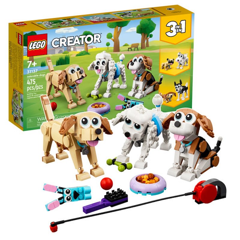 Lego® Creator 3in1 Adorabili cagnolini 31137