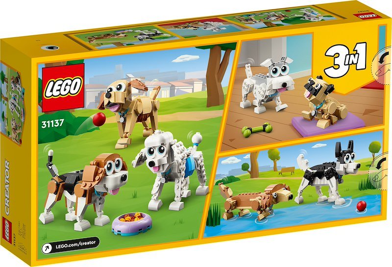 Lego® Creator 3in1 Adorabili cagnolini 31137
