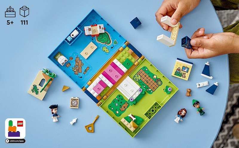Lego® Disney L’avventura nel libro delle fiabe di Peter Pan e Wendy 43220