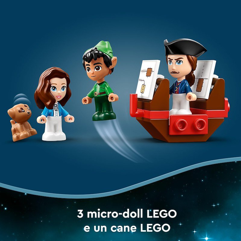 Lego® Disney L’avventura nel libro delle fiabe di Peter Pan e Wendy 43220