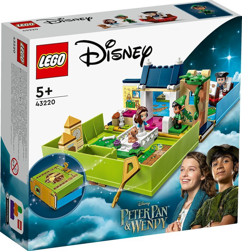 Lego® Disney L’avventura nel libro delle fiabe di Peter Pan e Wendy 43220