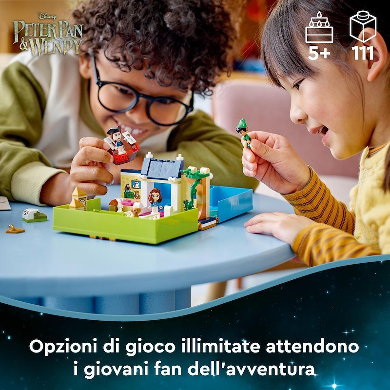 Lego® Disney L’avventura nel libro delle fiabe di Peter Pan e Wendy 43220