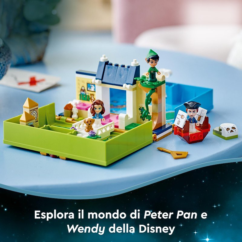 Lego® Disney L’avventura nel libro delle fiabe di Peter Pan e Wendy 43220