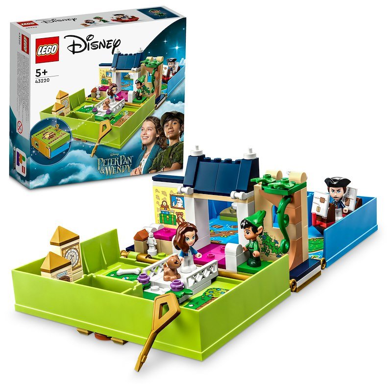 Lego® Disney L’avventura nel libro delle fiabe di Peter Pan e Wendy 43220