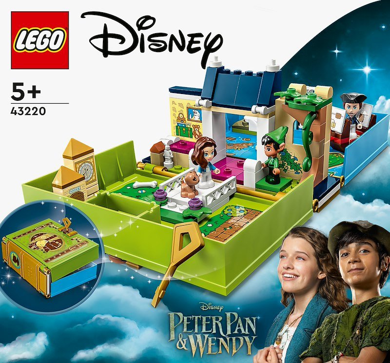 Lego® Disney L’avventura nel libro delle fiabe di Peter Pan e Wendy 43220