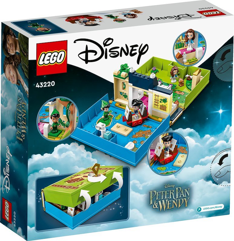 Lego® Disney L’avventura nel libro delle fiabe di Peter Pan e Wendy 43220