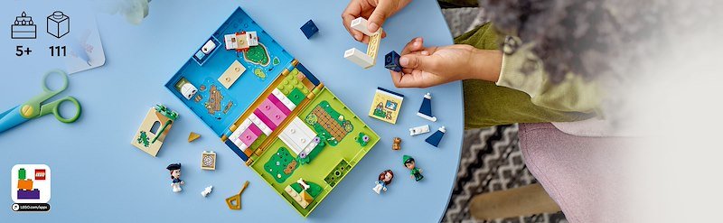 Lego® Disney L’avventura nel libro delle fiabe di Peter Pan e Wendy 43220