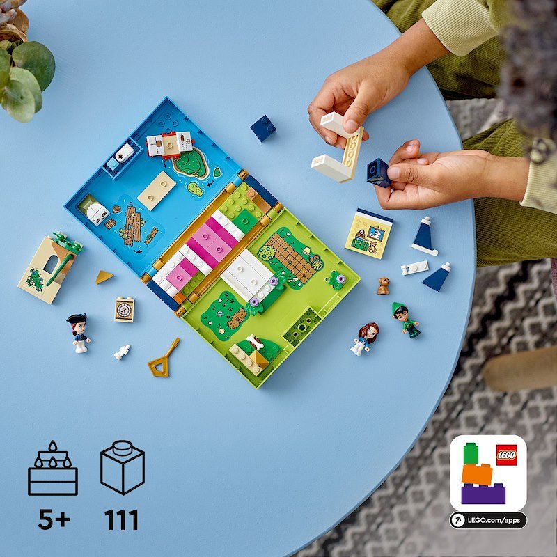 Lego® Disney L’avventura nel libro delle fiabe di Peter Pan e Wendy 43220