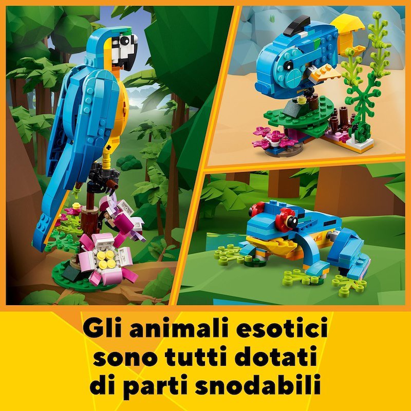 Lego®  Pappagallo esotico - 31136