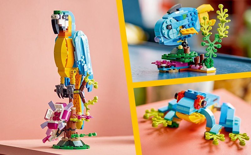 Lego®  Pappagallo esotico - 31136