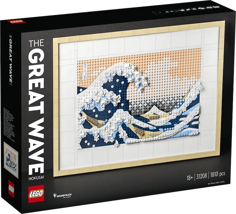 Lego Hokusai - La Grande Onda 31208