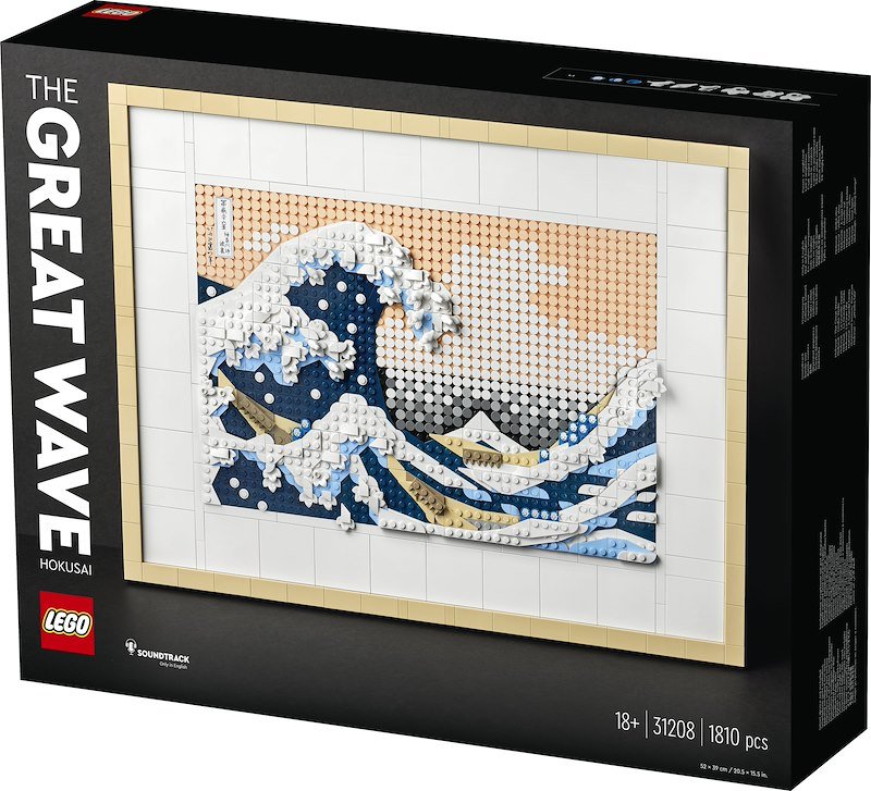 Lego Hokusai - La Grande Onda 31208