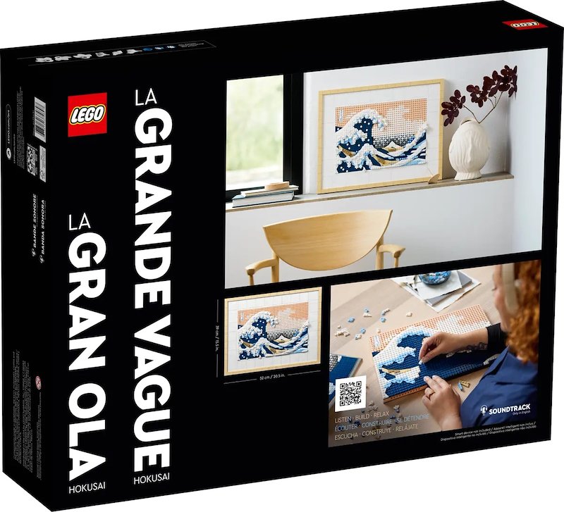 Lego Hokusai - La Grande Onda 31208