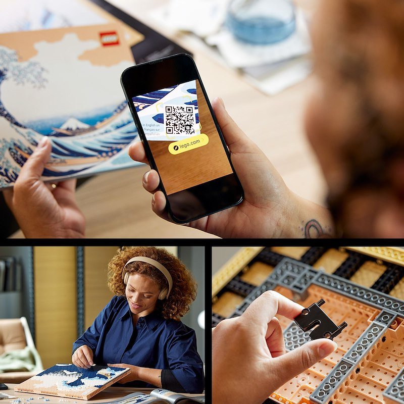 Lego Hokusai - La Grande Onda 31208