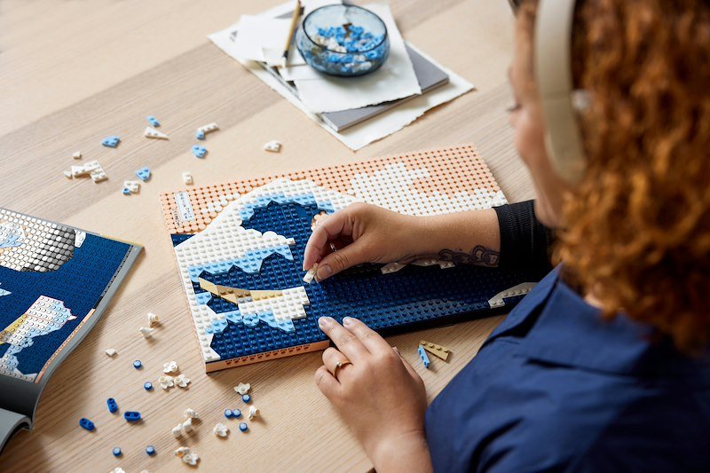 Lego Hokusai - La Grande Onda 31208