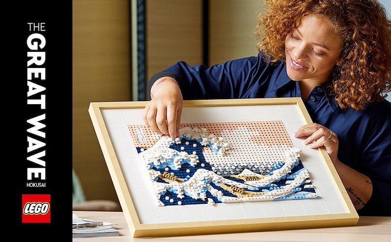 Lego Hokusai - La Grande Onda 31208
