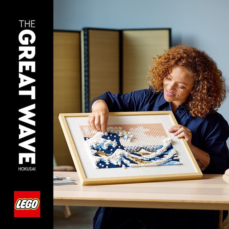 Lego Hokusai - La Grande Onda 31208