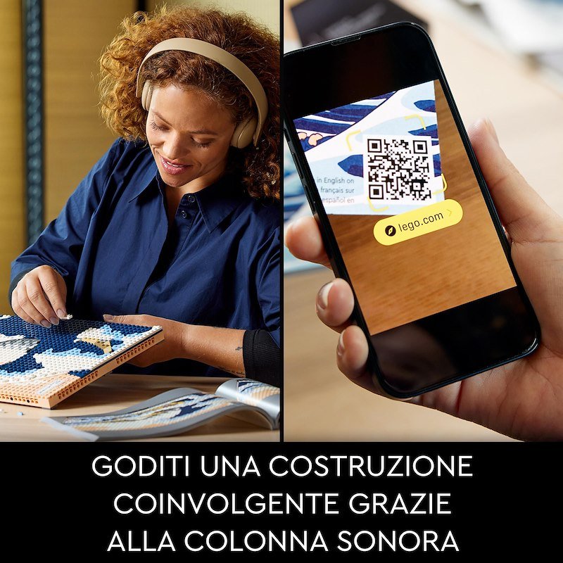 Lego Hokusai - La Grande Onda 31208