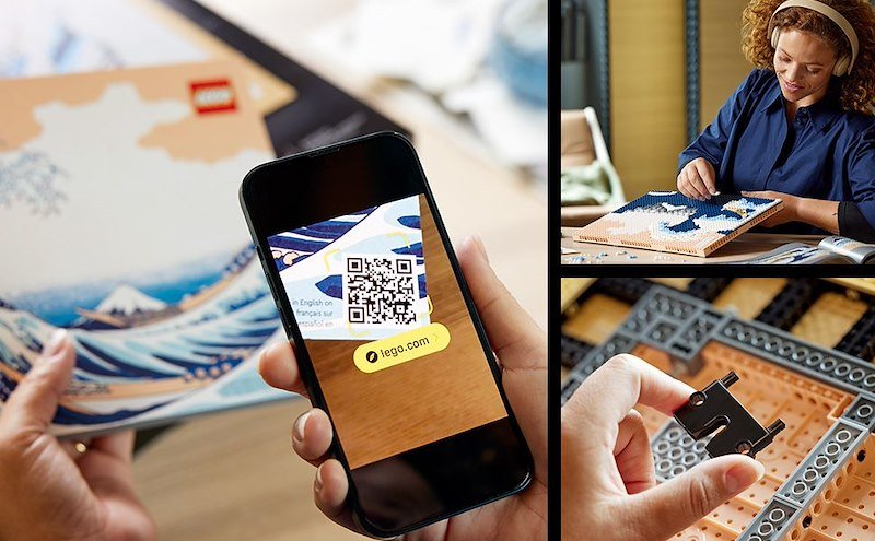 Lego Hokusai - La Grande Onda 31208