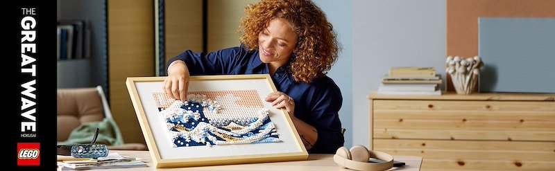 Lego Hokusai - La Grande Onda 31208