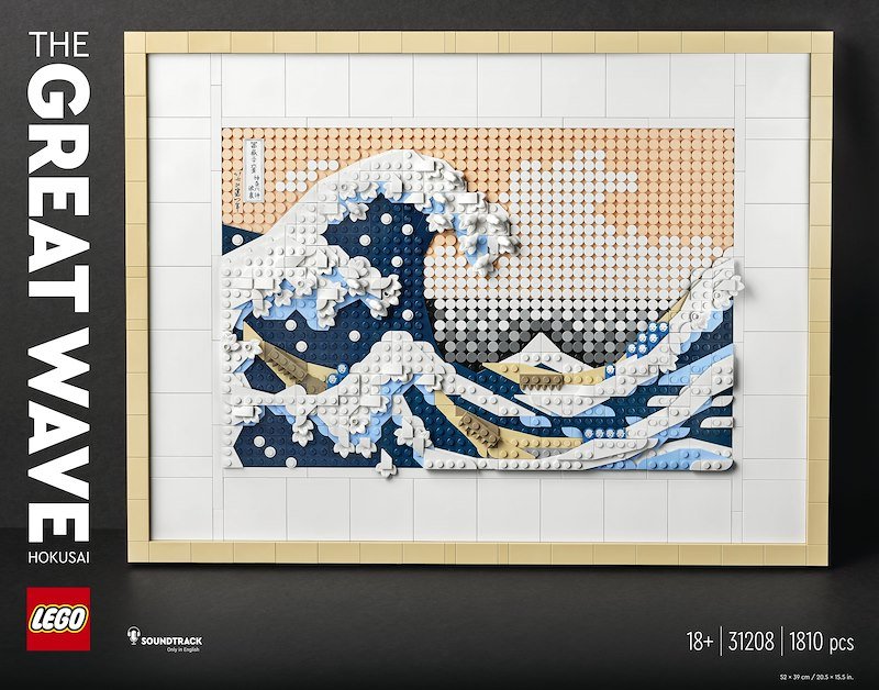 Lego Hokusai - La Grande Onda 31208