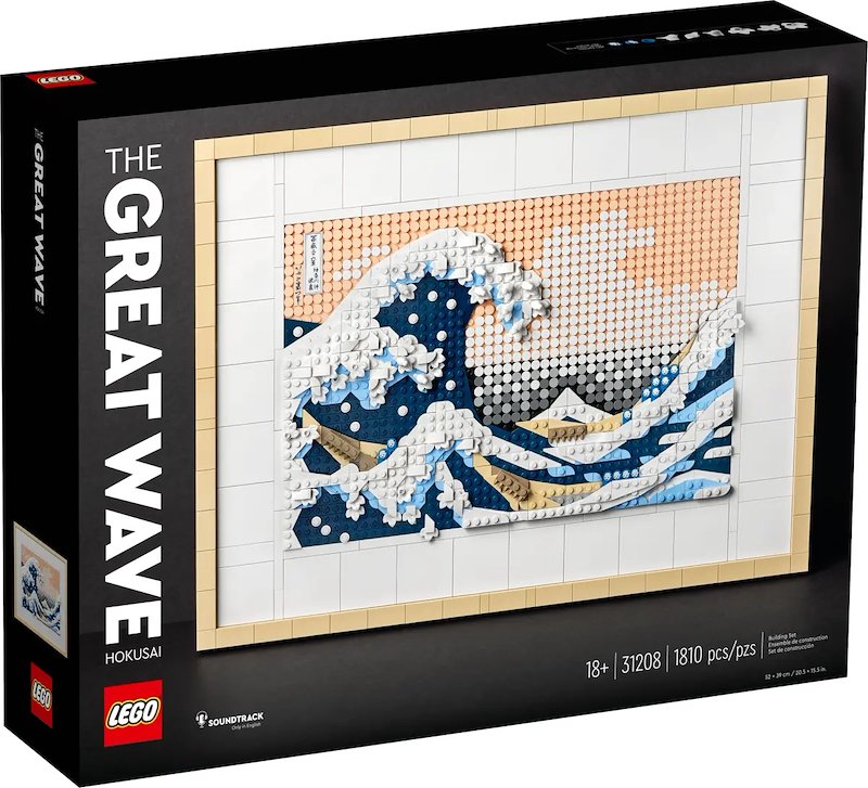 Lego Hokusai - La Grande Onda 31208