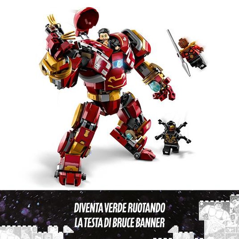 Lego Marvel Hulkbuster: La battaglia di Wakanda - 76247