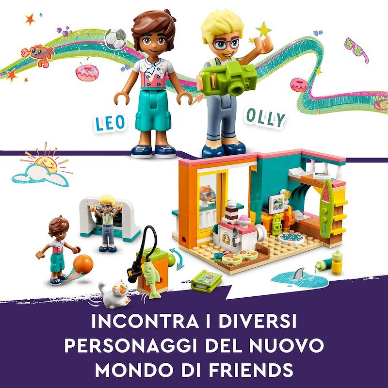 Lego® Cameretta di Leo 41754