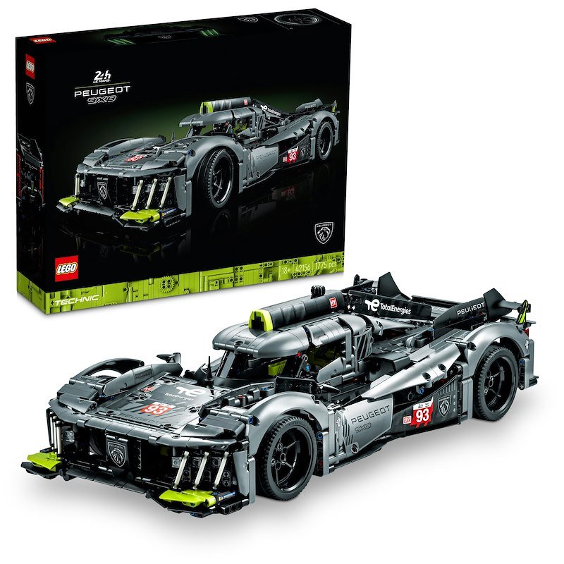 Lego Technic PEUGEOT 9X8 24H Le Mans Hybrid Hypercar 42156