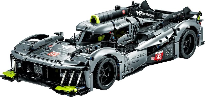 Lego Technic PEUGEOT 9X8 24H Le Mans Hybrid Hypercar 42156