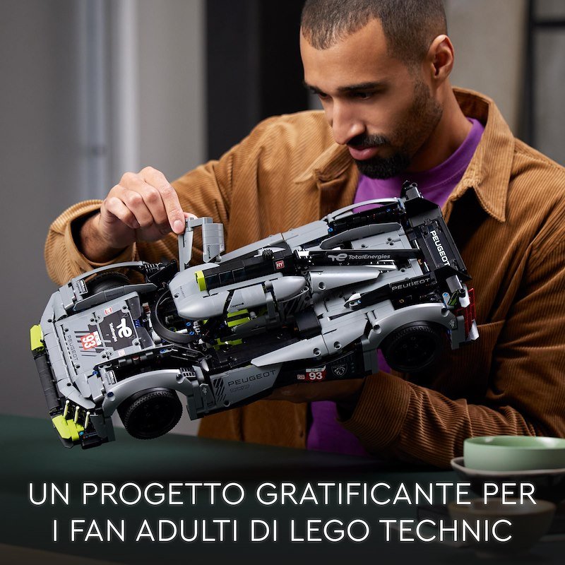 Lego Technic PEUGEOT 9X8 24H Le Mans Hybrid Hypercar 42156