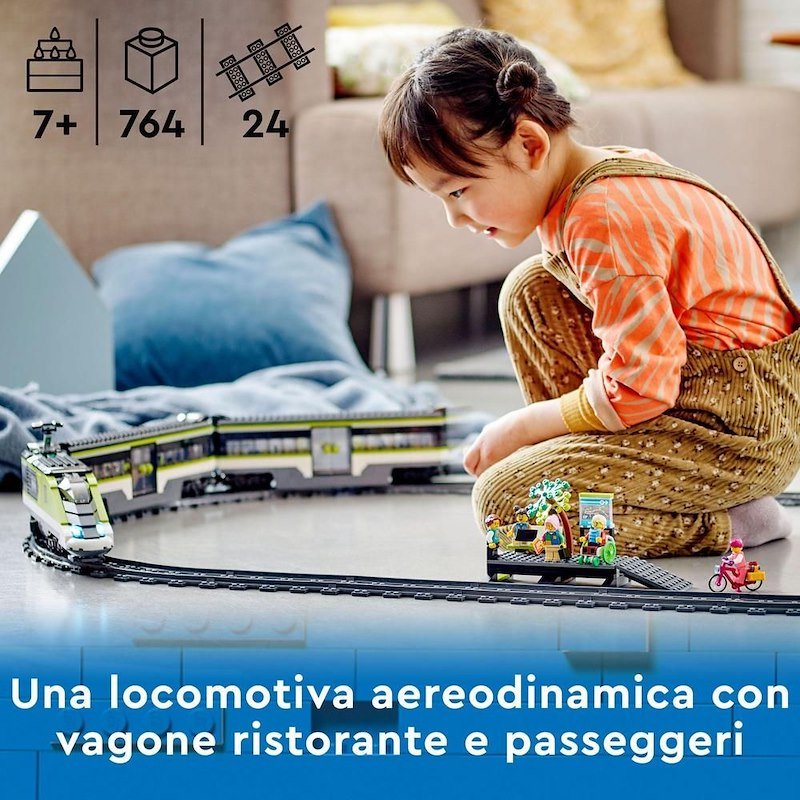 Lego®  Treno Passeggeri Espresso CITY TRENO - 60337