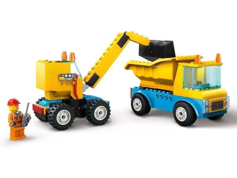 Lego® CAMION DA CANTIERE E GRU 60391 Comet