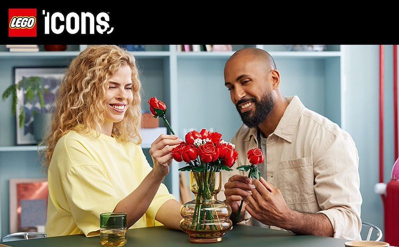 Lego® Bouquet di rose ICONS 10328