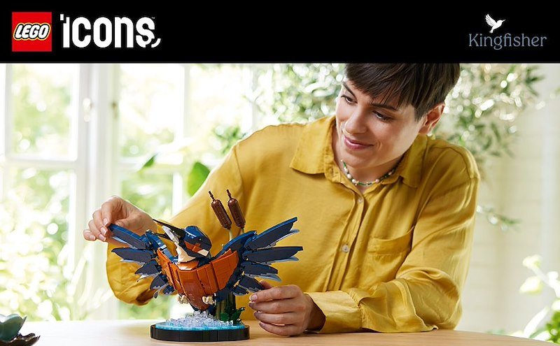 Lego® Martin pescatore LEGO® Icons (10331)