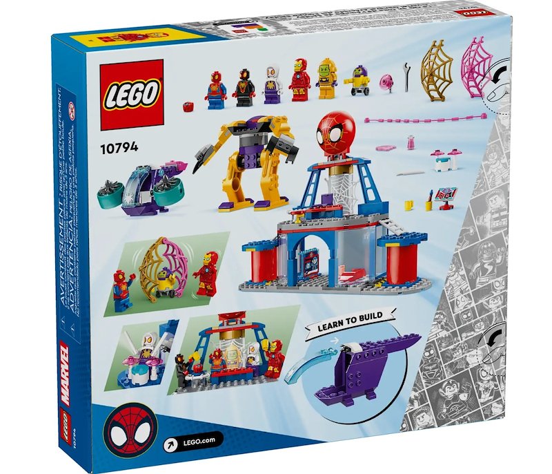 Lego® Quartier generale di Team Spidey 10794