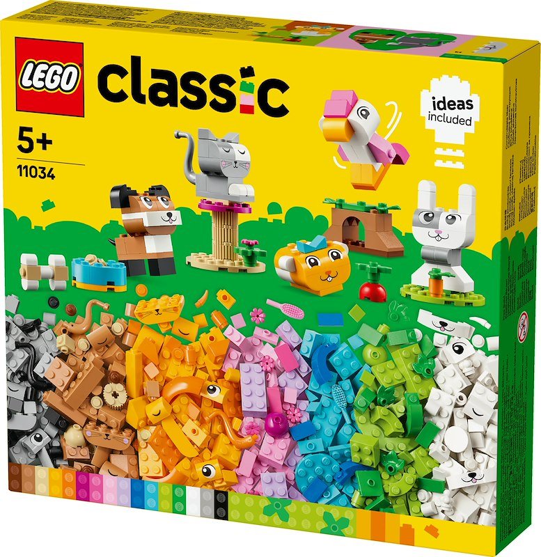 Lego® Classic 11034 - Animali domestici creativi