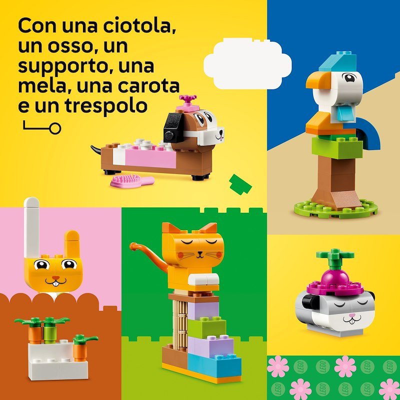 Lego® Classic 11034 - Animali domestici creativi