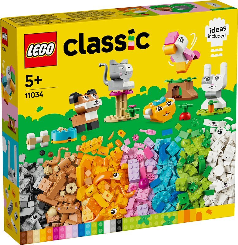 Lego® Classic 11034 - Animali domestici creativi