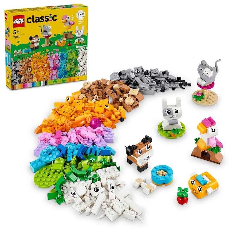 Lego® Classic 11034 - Animali domestici creativi