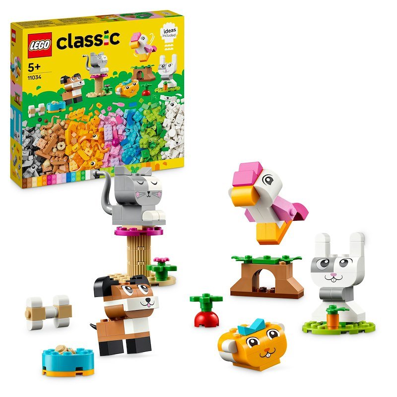 Lego® Classic 11034 - Animali domestici creativi