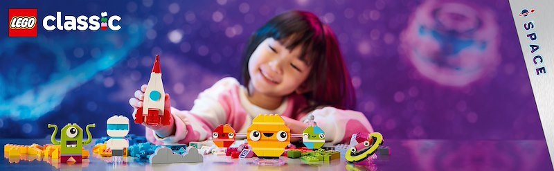 Lego® 11037- Pianeti dello spazio creativi