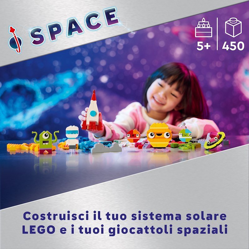 Lego® 11037- Pianeti dello spazio creativi