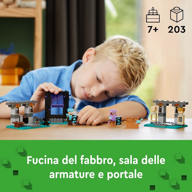 Lego® L’Armeria Minecraft (21252)